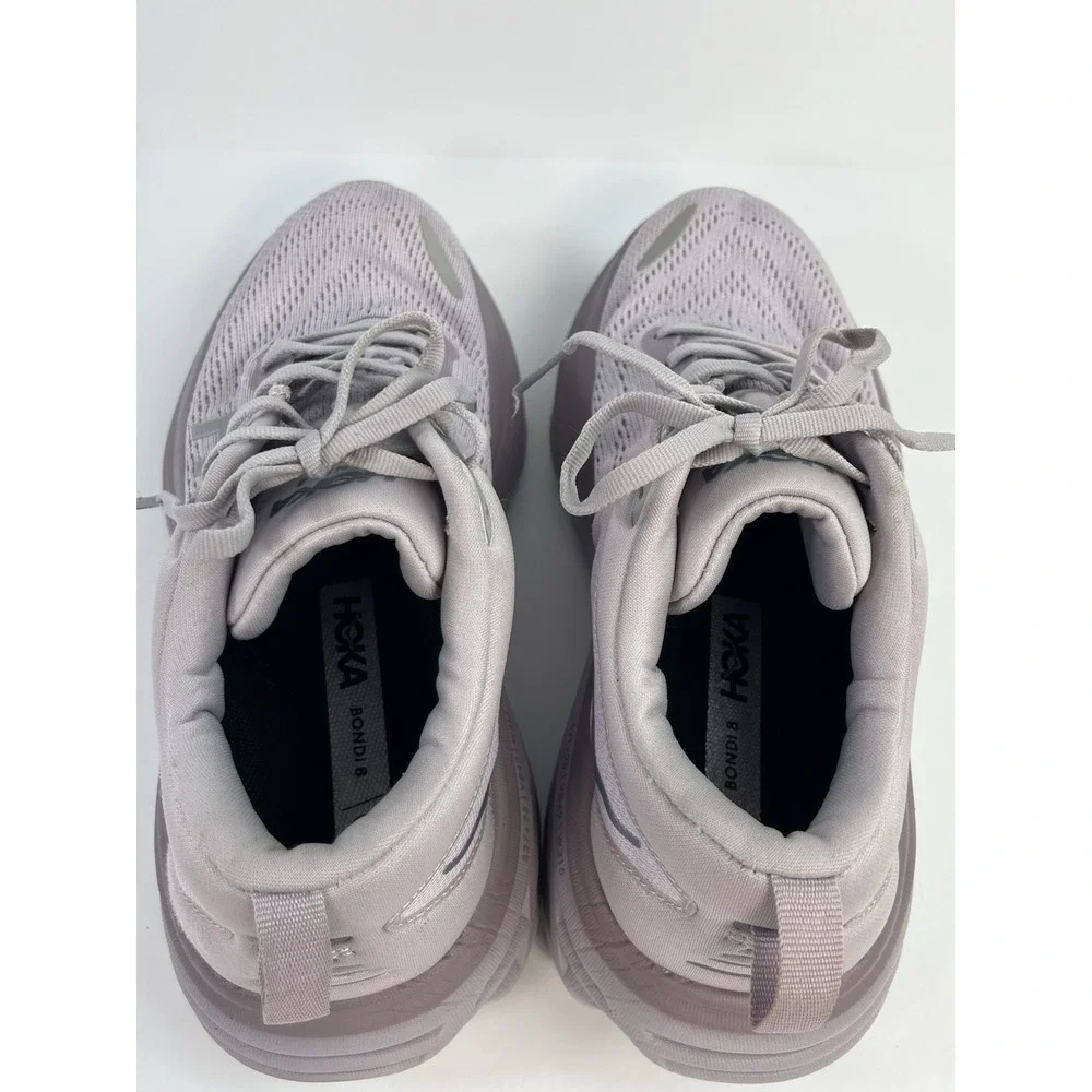 Hoka One One Men's Bondi 8 Size 7D Lavender Purple Running Shoes Sneakers